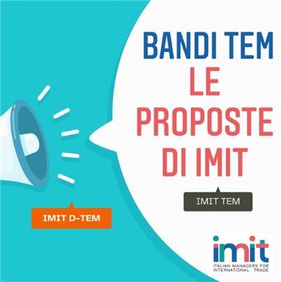 L' EXPORT MANAGEMENT TRA FINANZIAMENTO PUBBLICO ED ESIGENZE DELLE IMPRESE - LE PROPOSTE DI IMIT